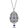 Impératrice Sapphire Tassel Pendant