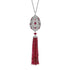 Impératrice Ruby Tassel Pendant