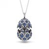 Zenya Sapphire Egg Pendant