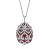 Zenya Ruby Egg Pendant