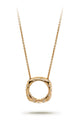 Gold Ghost Scarf Ring