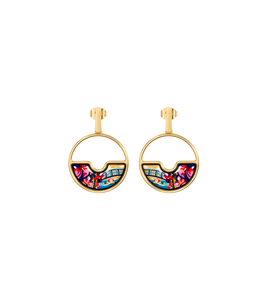 Hommage à Claude Monet - Earrings Swing