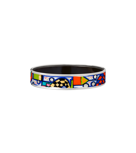 Hommage à Hundertwasser - Bordered Bangle Miss