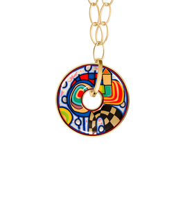 Hommage à Hundertwasser - Pendant Luna Piena