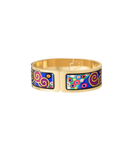 Hommage à Gustav Klimt - Clasp Bangle Regina