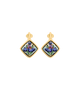 Hommage à Claude Monet - Earrings Carré