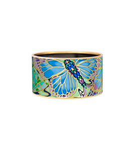 Hommage à Alphonse Mucha- Bordered Bangle Diva