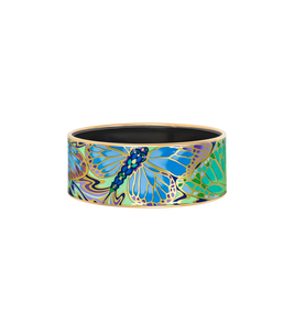 Hommage à Alphonse Mucha- Bordered Bangle Donna