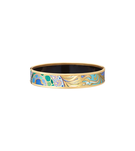 Hommage à Alphonse Mucha - Bordered Bangle Miss