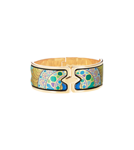 Hommage à Alphonse Mucha - Clasp Bangle Royal