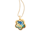 Hommage à Alphonse Mucha - Pendant Flower