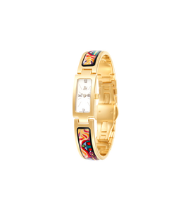 Hommage à Hundertwasser - Watch Place Vendôme / 24kt gold-plated (Copy)