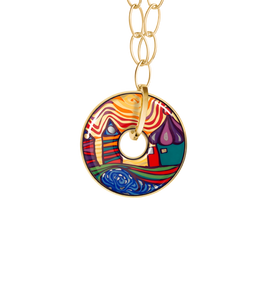 Hommage à Hundertwasser - Pendant Luna Piena