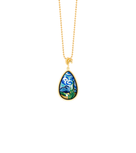 Hommage à Vincent van Gogh - Almond Pendant