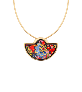 Folkloric Masterpiece - Pendant Half-Moon