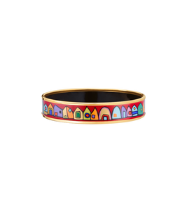 Hommage à Hundertwasser - Bordered Bangle Miss