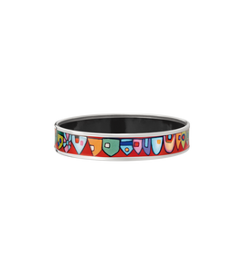 Hommage à Hundertwasser - Bordered Bangle Miss