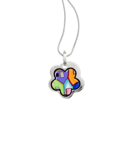 Hommage à Hundertwasser - Pendant Flower