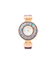 Hommage à Alphonse Mucha - Watch Helena / Alligator watch strap