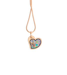 Hommage à Alphonse Mucha - Pendant Heart