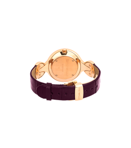 Hommage à Alphonse Mucha - Watch Helena / Alligator watch strap