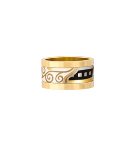 Hommage à Gustav Klimt - Ring Etoile