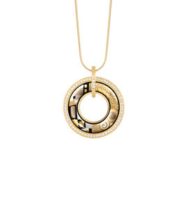 Hommage à Gustav Klimt - Helena Pendant with Diamonds