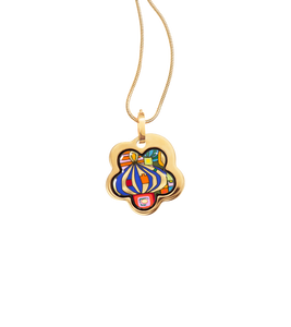 Hommage à Hundertwasser - Pendant Flower