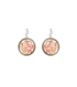 Hommage à Alphonse Mucha- Earrings Eliza