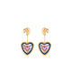 Hommage à Claude Monet - Corazón Earrings