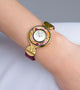 Hommage à Alphonse Mucha - Watch Helena / Alligator watch strap