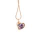 Hommage à Alphonse Mucha - Pendant Heart