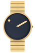 40mm / Midnight Blue dial / Brushed Gold Bracelet