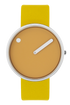 40 mm / Mustard Yellow dial / Canary Yellow leather strap