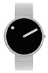 Black dial / Matt steel mesh band