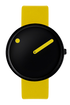 40 mm / Black dial / Canary Yellow Leather strap