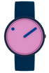 40 mm / Pink Reef dial / Navy Blue recycled strap