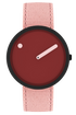 40 mm /Apeach Red dial / A peach Pink recycled strap