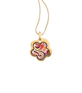 Hommage à Alphonse Mucha - Pendant Flower