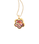 Hommage à Alphonse Mucha - Pendant Flower