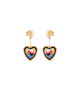 Hommage à Claude Monet - Corazón Earrings