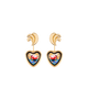 Hommage à Claude Monet - Corazón Earrings