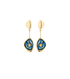 Hommage à Vincent van Gogh - Pebble Drop Earrings