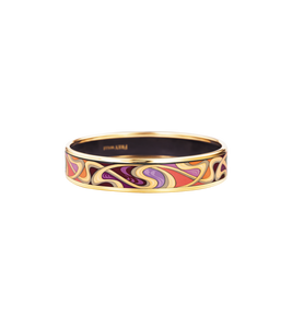 Hommage à Alphonse Mucha - Bordered Bangle Miss