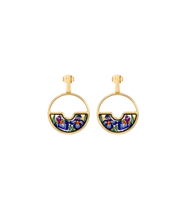 Hommage à Claude Monet - Earrings Swing