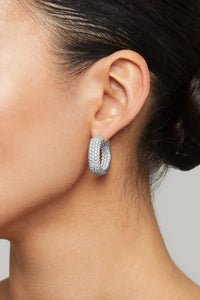 Starghost Earrings Diamonds and White Gold