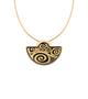 Hommage à Gustav Klimt - Pendant Half-Moon
