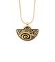 Hommage à Gustav Klimt - Pendant Half-Moon