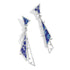 Trigon Blue Earrings
