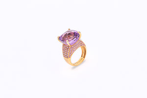FX9175:  Amethyst ring collection
